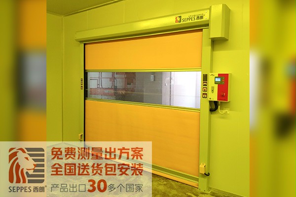 南通電子廠生產車間快速門